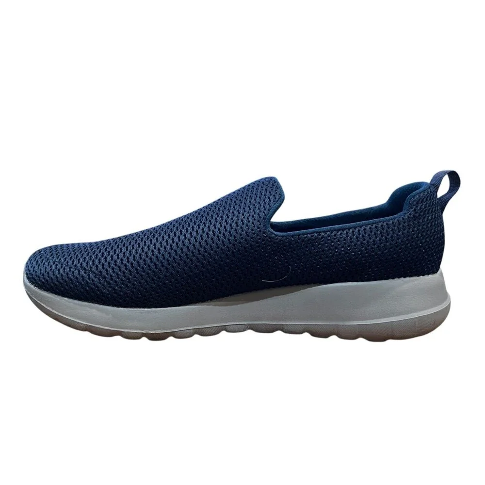 Skechers Men's Navy GoWalk GogaMax Slip-on Sneakers Size 10.5 Comfort Coastal
